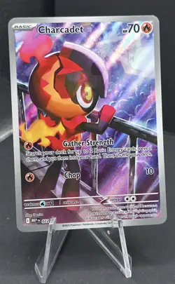 Charcadet 022 ETB Black Star Promo - Pokemon TCG Phantasmal Flames - NM - Image 1