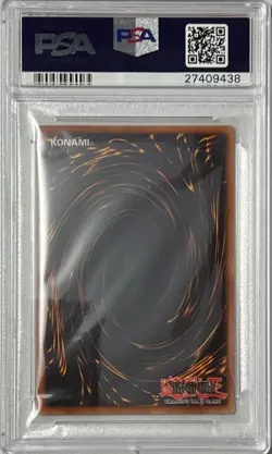 Yu-Gi-Oh! 1st Ed PSA 9 MT 'Horus The Black Flame Dragon LV8’ SOD-EN008 ULT. RARE - Image 5