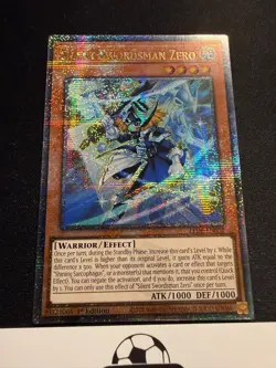 Silent Swordsman Zero - Quarter Century Secret Rare LEDE-EN002 - YuGiOh - Image 2