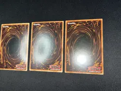 YuGiOh Trap Hole LOB 058 Unlimited OG Print Minty See Pics! Lot Of x3 - Image 4