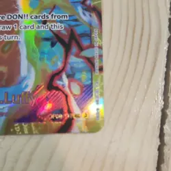 Bandai One Piece CCG Monkey.D.Luffy OP09-119 SEC Holo Rush Character Card - Image 5