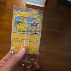 SEALED Pikachu SVP101 Black Star SV Promo Play League Pokemon Card TCG Mint - Image 4