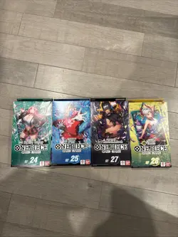 New Sealed One Piece CCG Starter Deck Lot ST24 ST25 ST27 ST29 (OP-11 Packs) ENG - Image 1
