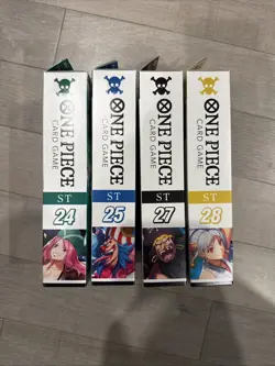 New Sealed One Piece CCG Starter Deck Lot ST24 ST25 ST27 ST29 (OP-11 Packs) ENG - Image 2
