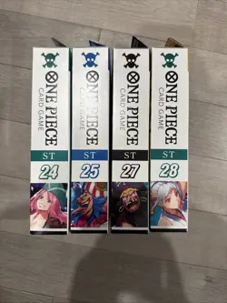 New Sealed One Piece CCG Starter Deck Lot ST24 ST25 ST27 ST29 (OP-11 Packs) ENG - Image 4