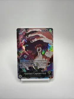One Piece TCG: Eustass "Captain" Kid Leader Alt Art OP10-099 - Image 1