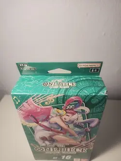 Brand New Factory Sealed One Piece Starter Deck 16 Uta With PBR-01 Pack ENGLISH - Image 3