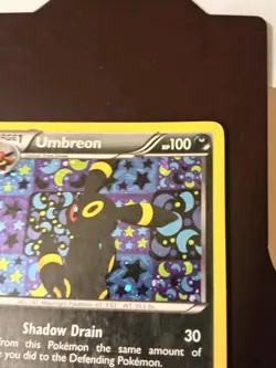 Pokemon TCG Umbreon BW93 Black & White Black Star Holo Promo Pokemon Card MP - Image 3