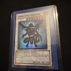 Yugioh YuGiOh! LP Dark End Dragon - RYMP-EN066 Super Rare 1st Edition - Image 1