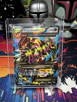 Primal Groudon EX (Omega - 151 Full Art) Ultra Rare XY - Primal Clash 151/160 MP - Image 1