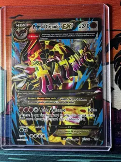 Primal Groudon EX (Omega - 151 Full Art) Ultra Rare XY - Primal Clash 151/160 MP - Image 2