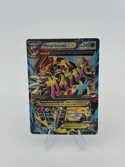 Primal Groudon EX Full Art Holo Ultra Rare XY Primal Clash 151/160 - LP/MP - Image 1