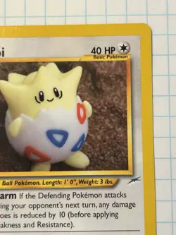Pokemon Neo Destiny 2002 Togepi 56/105 Unlimited Uncommon LP - Image 3