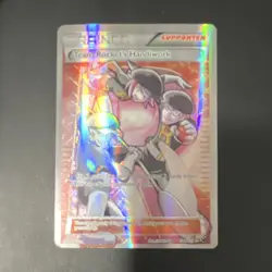 Pokemon Team Rocket's Handiwork Fates Collide Ultra Rare Holo 124/124 Trainer - Image 1