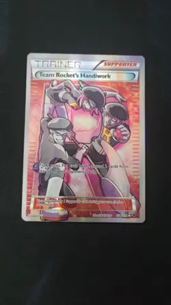 Team Rocket's Handiwork #124 Pokemon Fates Collide - Full Art - Image 1
