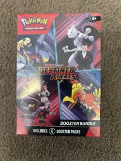Pokemon TCG Scarlet & Violet Destined Rivals Booster Bundle Box Factory Sealed - Image 1