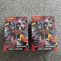 Pokemon Scarlet & Violet Destined Rivals Booster Bundle Box Sealed X2 - Image 1