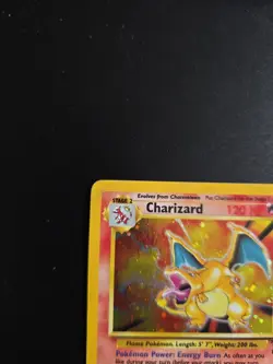 Pokemon Charizard 4/130 Base Set 2 Holo Rare Card - Image 2