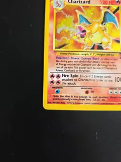 Pokemon Charizard 4/130 Base Set 2 Holo Rare Card - Image 5