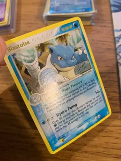 LP! Blastoise (14/100) EX Crystal Guardians Stamped Reverse Holo Pokemon Card! - Image 4