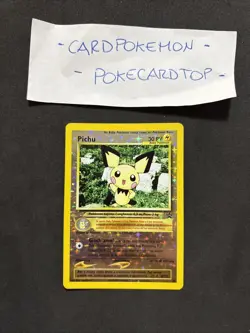 Pokemon Card Pichu 35-Promo-Ita-Holo Reverse-Nm/mint! - Image 1