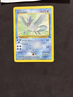 Pokemon Card Articuno 17/62 1st Edition -Ita-No Holo-Exc! - Image 3