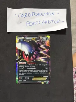 Pokemon Card Darkrai EX BW46-Set Black Star-Ita-holo Reverse-Good! - Image 1