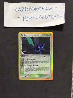 Pokemon Card Crobat 2/113-Ex Delta Specie-Eng-Holo Reverse-Nm/mint! - Image 1