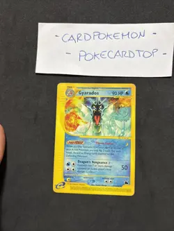 Pokemon Card Gyarados 11/144-Non Holo-Eng-Good! - Image 1