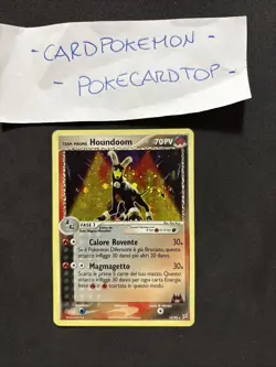 Pokemon Card Houndoom 10/95-Ex Team Magma Vs Team Idro - Ita-Holo-nm/mint! - Image 1