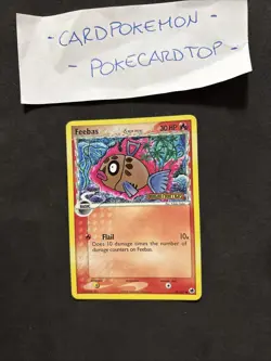 Pokemon Card Feebas 49/101-Ex L'Isola dei Draghi -eng-Holo-Stamped-nm/mint! - Image 1