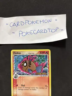Pokemon Card Feebas 49/101-Ex L'Isola dei Draghi -eng-Holo-Stamped-nm/mint! - Image 2