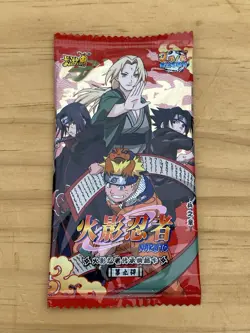 1x Sealed Pack Kayou Naruto, 4 Cards/Pack, Tier 2 Wave 9 [T2W9] Original CCG - Image 1