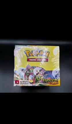 Pokemon TCG Sword & Shield Evolving Skies Booster Box English Factory SEALED - Image 1