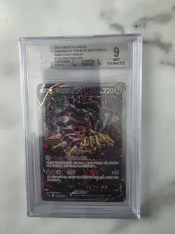 Pokemon 2024 Chinese Shadow Of The Blue Sea Pursuit Giratina V SR #150 BGS 9 - Image 3