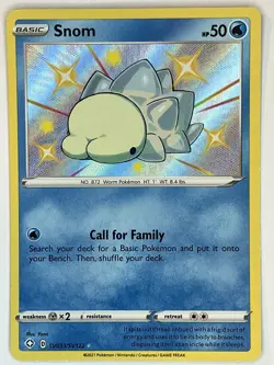 Snom SV033/SV122 Shining Fates Shiny Vault Pokemon TCG Holo Ultra Rare - Image 1