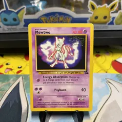 Mewtwo Black Star Promo #3 - Non-Holo Variant - Pokemon Movie 1999 - Image 1