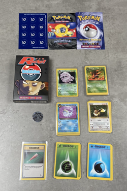 POKEMON TCG Team Rocket Devastation! 1999 WOTC Theme Deck COMPLETE & Boxed - Image 1