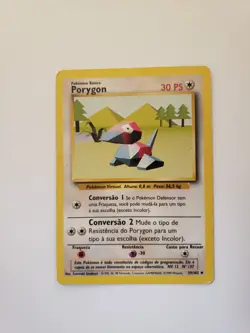 porygon 39/102 (Spanish) Uncommon Pokemon Base Set - Image 1