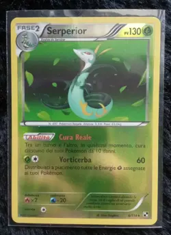 Pokemon Black & White 006/114 Serperior Rara Foil Reverse (IT) - Image 1