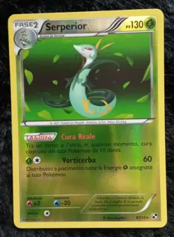 Pokemon Black & White 006/114 Serperior Rara Foil Reverse (IT) - Image 2