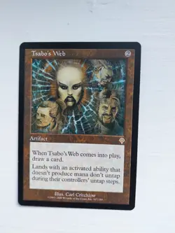 MTG Magic the Gathering Tsabo's Web Invasion [Commander] [Legacy] [Vintage] NM/M - Image 1