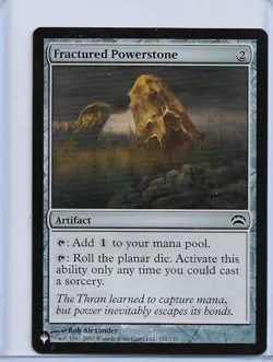 MTG magic 1x Fractured Powerstone (M/NM) The List Reprints - Image 1