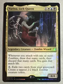 MTG / Varina, Lich Queen / C18 / #48 / FOIL / Mythic / NM - Image 1