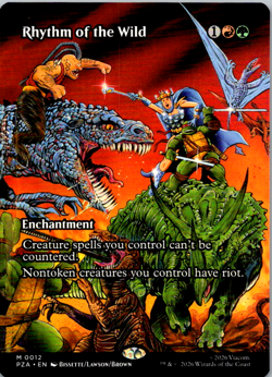 Rhythm of the Wild (Borderless) #12 || MTG - Teenage Mutant Ninja Turtles - Image 1