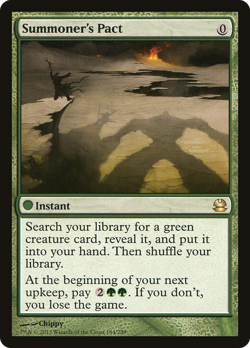 Summoner's Pact #164 (MP) Modern Masters MMA Magic MTG - Image 1