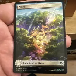 Final Fantasy MTG Chocobo Track Foil Stamped Lands Set Of 5 - Sleeved - Image 5