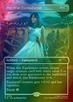 Pre-War Formalwear Secret Lair x Fallout Foil MTG NM - Image 1