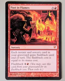 Past in Flames - Innistrad #155 Mythic Rare - Near Mint - Magic the Gathering - Image 1