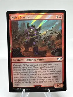 Noise Marine Surge Foil Near Mint War Hammer MTG Magic The Gathering 082 - Image 1